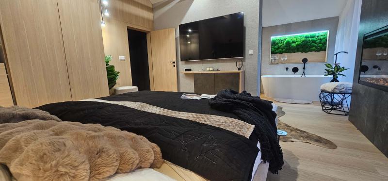 Izba Apartmanica Chalet 5B, Donovaly v CTS - CONSULTING TRADE SERVICE s.r.o. – master bedroom